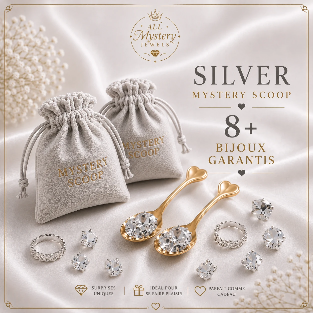 Silver Mystery Scoop